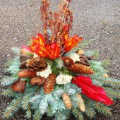 Grabschmuck für die Gedenktage Allerheiligen und Totensonntag