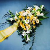 Trauergesteck (Foto: Vereinigung Stuttgarter Friedhofsgärtner e.V.)