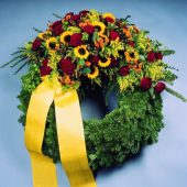 Trauerkranz  (Foto: Vereinigung Stuttgarter Friedhofsgärtner e.V.)