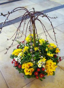 Trauerschale frühlingshaft